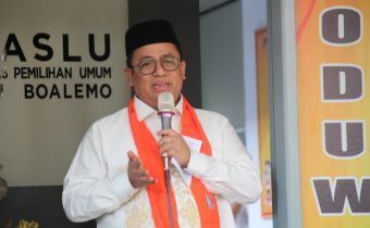 Resmikan Kantor Bawaslu Boalemo, Puadi Harap Pelaksanaan Tugas Berjalan Sesuai Prinsip Penyelenggara