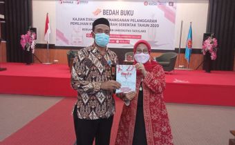 Bawaslu Provinsi Gorontalo Ucapkan Selamat atas Suksesnya Kegiatan Bedah Buku Kajian Evaluatif Pilkada 2020.