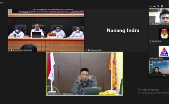 J. Umar, Ikuti Rakor PDPB Semester II Tahun 2021