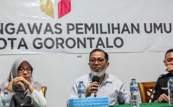 Sambangi Bawaslu Kota Gorontalo, Rahmad: "Mari Biasakan Diri Memaksimalkan Kinerja Lembaga dengan Cara Partisipatif"