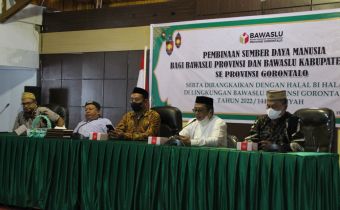 Bawaslu Provinsi Gorontalo Melakukan Pembinaan SDM