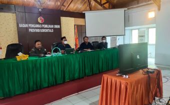 Bawaslu Provinsi Gorontalo Gelar Rapat Konsolidasi