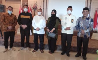 Usai bertemu Gubernur, Bawaslu Provinsi Gorontalo slaturahmi dengan Wagub