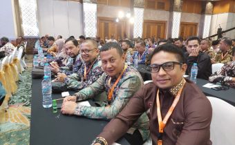 Ketua & Kasek Bawaslu Hadiri Rakornas