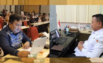 Bawaslu Provinsi Gorontalo Ikuti Rakornas Penyerapan Anggaran Akhir Tahun 2022