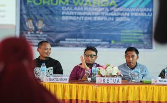 Idris Berharap Masyarakat Torosije Punya Komitmen Untuk Menolak Politik Uang