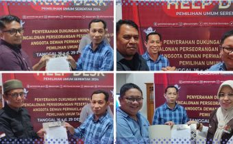 Bawaslu Kedepankan Proses Pencegahan dalam Tahapan Penyerahan Dukungan Perbaikan Pertama Calon Anggota DPD Provinsi Gorontalo