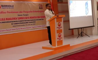 Idris Usuli : Pengawas Adhoc Diminta Memegang 8 Prinsip Profesional Kerja