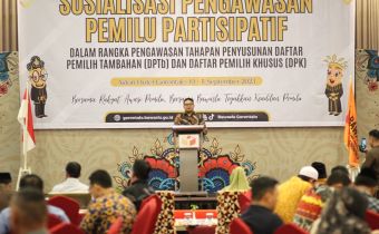 Bawaslu Provinsi Gorontalo Libatkan Stakeholder Dalam Pengawasan Partisipatif