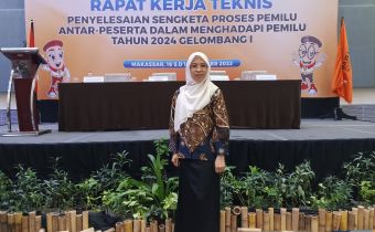 Lismawy Hadiri Rakernis Penyelesaian Sengketa