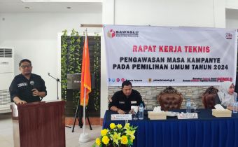 Idris Usuli: Jelang Tahapan Kampanye, Panwascam Diminta Maksimalkan Kerja Pengawasan