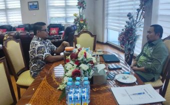 Bahas Penertiban APK, Idris Usuli Temui Pj Gubernur Gorontalo