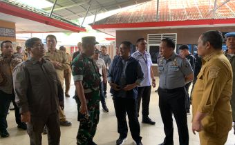 Ketua Bawaslu Provinsi Gorontalo bersama Pemerintah Provinsi Tinjau Langsung Lokasi TPS dan TPS Khusus di Lapas Gorontalo
