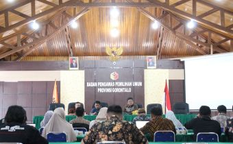 Bawaslu Provinsi Gorontalo gelar Rapat Koordinasi Pembahasan Teknis Pengisian Alat Kerja Pengawasan