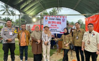 Lismawy Lakukan Monitoring Pelaksanaan PSU dan Perhitungan Suara di Pohuwato