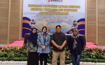 Tingkatkan Pengelolaan Keuangan dan Administrasi, Amin ikuti kegiatan Konsolidasi Penyusunan Laporan Keuangan dan Monitoring Pengelolaan Dana Hibah