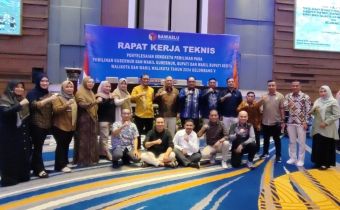 Perkuat Penyelesaian Sengketa Pemilihan : John Ikuti Rakernis di Makasar