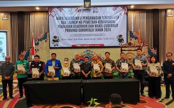 Cegah Potensi Pelanggaran Pemilihan 2024, Bawaslu Provinsi Gorontalo MOU dengan Organisasi Keagamaan dan pemantau pemilu