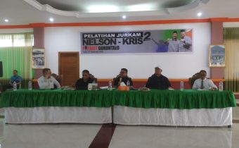 Ketua Bawaslu Provinsi Gorontalo, Idris Usuli Ingatkan Desain dan Jumlah Alat Peraga Kampanye harus sesuai ketentuan