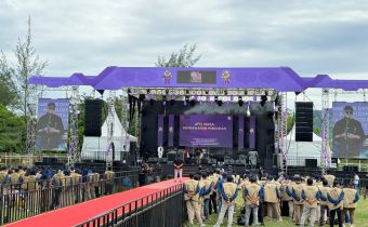 Pentingnya sinergi antara seluruh jajaran pengawas, Bawaslu Provinsi Gorontalo Gelar Apel Siaga Pengawasan Pemilihan 2024