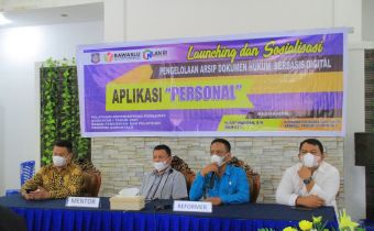 "Launching Aplikasi PERSONAL, Reformer Yusuf Hamzah Mendapat Dukungan Penuh"