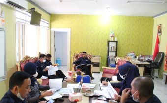 Masuk Awal Tahun 2022, Bawaslu Provinsi Gorontalo Melakukan Rapat Internal