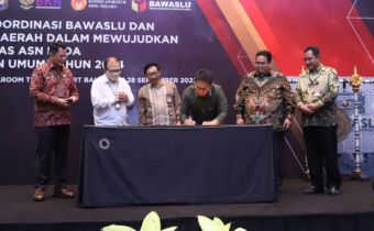 Teken SKB, Bawaslu Siap Kawal Netralitas ASN
