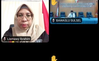 Lismawy Ikuti Rapat Secara Daring