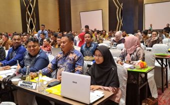 Bawaslu Provinsi Gorontalo Ikuti Sosialisasi Pedoman Pengelolaan Dana Hibah Pemilihan Umum 2024