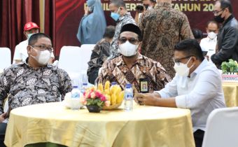 Bawaslu Provinsi Gorontalo Hadiri Peluncuran Hari Pemungutan Suara Pemilu Serentak Tahun 2024