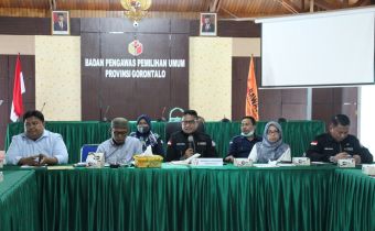 Bawaslu Provinsi Gorontalo Gelar Rapat Koordinasi Gakkumdu