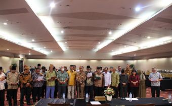 Tokoh Agama, Tokoh Adat dan Tokoh Masyarakat Gorontalo Sepakat Tolak Politik Uang  dan Politisasi SARA