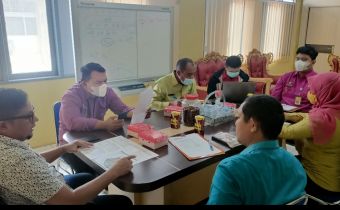 Bawaslu Provinsi Gorontalo Libatkan Stakeholder Eksternal Dalam Penilaian Kehumasan