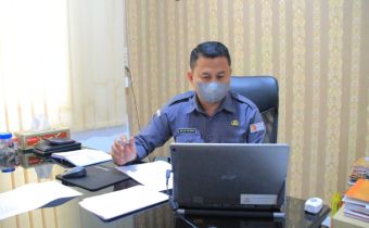 Nikson Entengo Ikuti Rapat Pembahasan Satker Secara Virtual