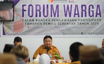 Buka Kegiatan Forum Warga, Amin Himbau Warga Ikut Berperan Melakukan Pengawasan