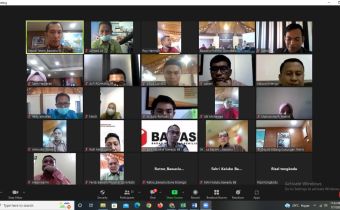 Bawaslu Provinsi Gorontalo Ikuti Pembahasan Presentasi Aplikasi SILAHAP