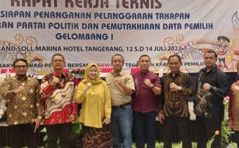 Hadiri Rakernis, Idris Seriusi Harapan Pimpinan Bawaslu RI