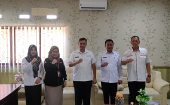 Kasek Nikson Bersama Jajaran, Lakukan Silaturahim dengan Kepala Dinas Pariwisata Provinsi Gorontalo