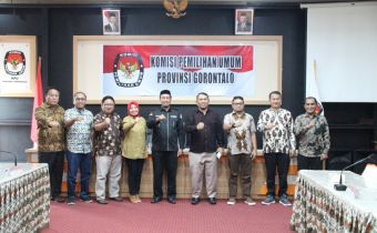 Perkuat Pencegahan Pelanggaran Pemilu 2024, Bawaslu Gorontalo Sambangi KPU Provinsi Gorontalo