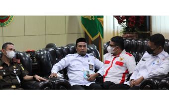 Perkuat Pembentukan Gakkumdu, Bawaslu Gorontalo Audiensi Bersama KAJATI Gorontalo