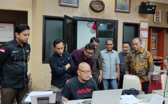 Bawaslu Provinsi Gorontalo Melakukan Pengawasan Langsung di KPU Provinsi Gorontalo