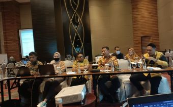 Bawaslu Provinsi Gorontalo Hadiri Rapat Penelitian dan Reviu (RKA-K/L)