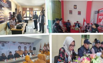 Bawaslu Gorontalo Awasi Tahapan Verfak Parpol Tingkat Provinsi Gorontalo