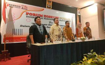 Libatkan Masyarakat, Bawaslu Provinsi Gorontalo Minta Masukan Terkait Pengawasan Pemilu