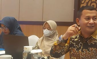 Kasek Nikson Presentasikan Usulan Anggaran Hibah Pemilihan Tahun 2024