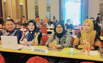 Bawaslu Provinsi Gorontalo Ikuti Diskusi Mekanisme Pengelolaan Dana Pemilu