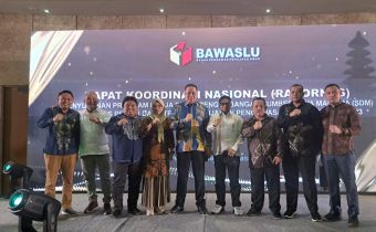 Pimpinan Bawaslu Provinsi Gorontalo Menghadiri Rakornas Program Kerja SDM