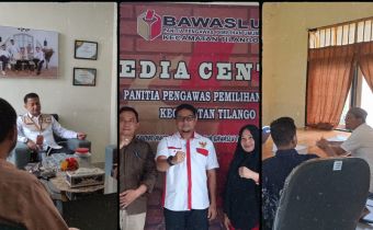 Bawaslu Provinsi Gorontalo Lakukan Supervisi Pengeloaan Data Penanganan Temuan dan Laporan Pelanggaran Pemilu