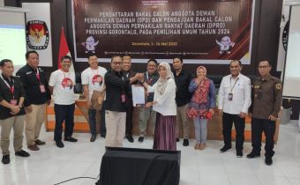 Lismawy Lakukan Pengawasan Terhadap Pendaftaran Bakal Calon Anggota DPD