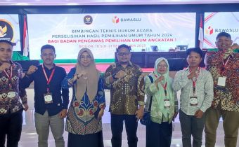 Bawaslu Provinsi Gorontalo Menghadiri Agenda Bawaslu RI